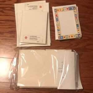 Blank and photo insert cards